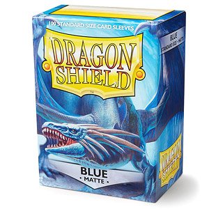 ドラゴンシールド マット スタンダードサイズ ブルー (100枚入) (カードサプライ)
