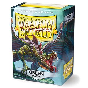 ドラゴンシールド マット スタンダードサイズ グリーン (100枚入) (カードサプライ)