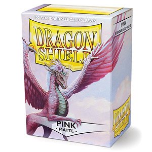 ドラゴンシールド マット スタンダードサイズ ピンク (100枚入) (カードサプライ)