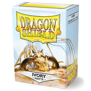 Dragon Shield Matte Standard Size Ivory (100 Pieces) (Card Supplies)