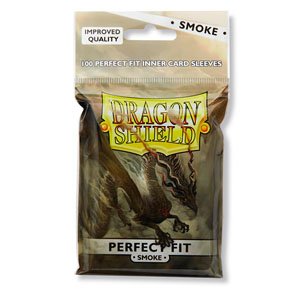 Dragon Shield Perfect Fit Clear/Smoke (100 Pieces) (Card Supplies)