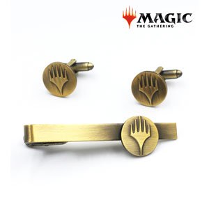 Magic: The Gathering Tie Pin & Cufflink Set (Planeswalker Symbol) (Anime Toy)