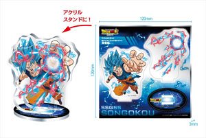 Dragon Ball Super Broly Acrylic Stand A: Super Saiyan God Super Saiyan Son Goku (Anime Toy)