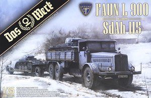 FAUN L900 トラック w/SdAh115 トレーラー (プラモデル)