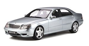 Mercedes-Benz S55 AMG (W220) (Silver) (Diecast Car)