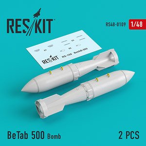 BeTab 500 Bomb (2 Pieces) (Plastic model)