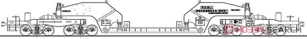 16番(HO) 国鉄 シキ1000形 大物車 (D2桁仕様) 組立キット (組み立てキット) (鉄道模型) その他の画像1