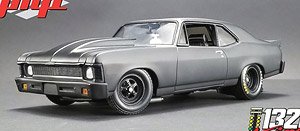 GMP 1320 Drag Kings 1969 Chevrolet Nova - Blackout (ミニカー)