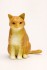 Japanese Cats Red Tabby (Sitting) (Fashion Doll) 商品画像1 Thumbnail