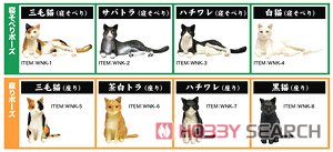 Japanese Cats Red Tabby (Sitting) (Fashion Doll) その他の画像1