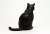 Japanese Cats Black Cat (Sitting) (Fashion Doll) Item picture3