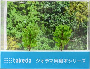 Paulownia Tomentosa Light Green 6cm Plastic (Model Train)