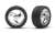 `Tri-Blades` Rims w/Tire Chrome (Set of 4) (Accessory) Item picture1