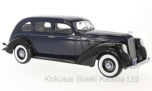 リンカーン V-12 モデルK リムジン 1937 ダークブルー/ブラック (ミニカー)