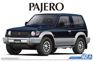 Mitsubishi V24WG Pajero Matel Top Wide XR-II `91 (Model Car)