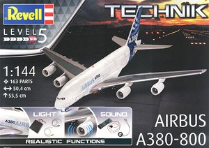 「レベルテクニック」 エアバス A380-800 (プラモデル)