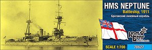英・弩級戦艦ネプチューン・Eパーツ付き・1911 (プラモデル)