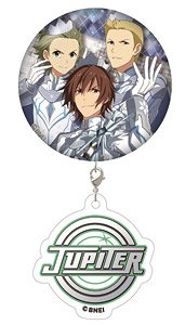 アイドルマスター SideM アクリルチャーム付缶バッジ Jupiter (キャラクターグッズ)