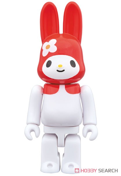 R@BBRICK MY MELODY (赤メロ Ver.) & BE@RBRICK クロミ 100％ 2 PACK (完成品) 商品画像2