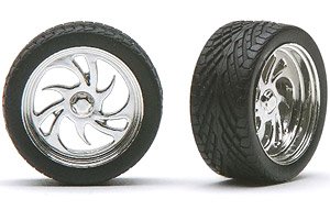 `DIABLO`S` ホイール クロームメッキ仕様 タイヤ付4本セット (アクセサリー)
