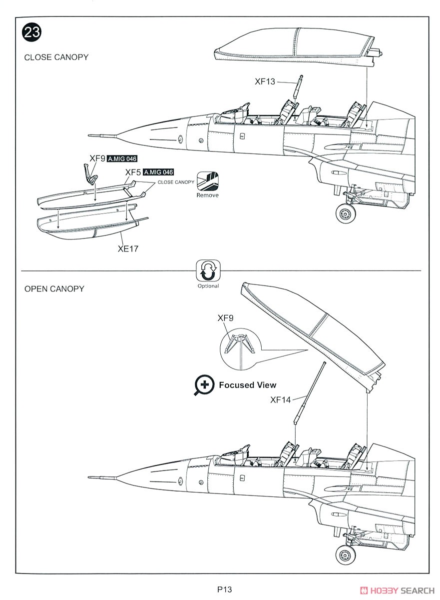 F-16XL2 (Plastic model) 設計図10 Modal