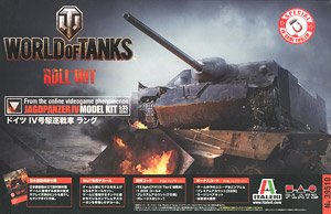 World of Tanks Jagdpanzer IV w/Battle Damage Decal (Plastic model)