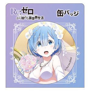 Re: Life in a Different World from Zero Can Badge / Rem A (Anime Toy)