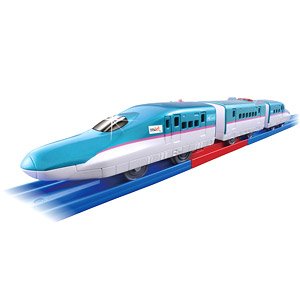 S-16 By a Rail Speed Change ! E5 Shinkansen `Hayabusa` (Plarail)
