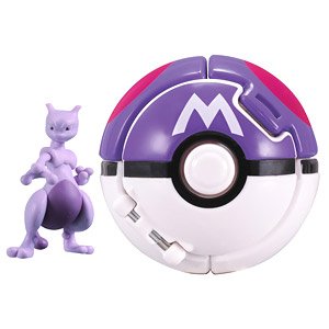 Monster Collection Pokedel-Z Big Mewtwo (Master Ball) (Character Toy)
