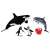 アニア AA-02 水族館の人気者ギフトセット (動物フィギュア) 商品画像1