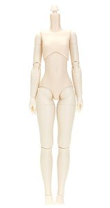 22cm Female Body Bust Size S (Whity) (Fashion Doll)