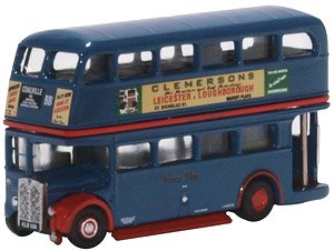 (N) RT Bus Browns Blue (Model Train)