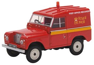 Land Rover Series IIA SWB Hard Top Royal Mail Post Brehinol (Red) (Diecast Car)