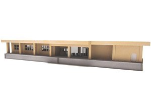 1/80(HO) Concrete Station Building (Unassembled Kit) (Model Train)