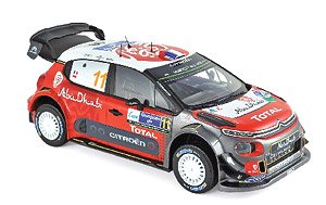 シトロエン C3 WRC 2018年ラリー・ メキシコ #11 S.Loeb / D.Elena (ミニカー)
