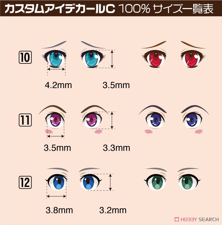 11-C カスタムアイデカール1/12 (1枚入) (素材) その他の画像1