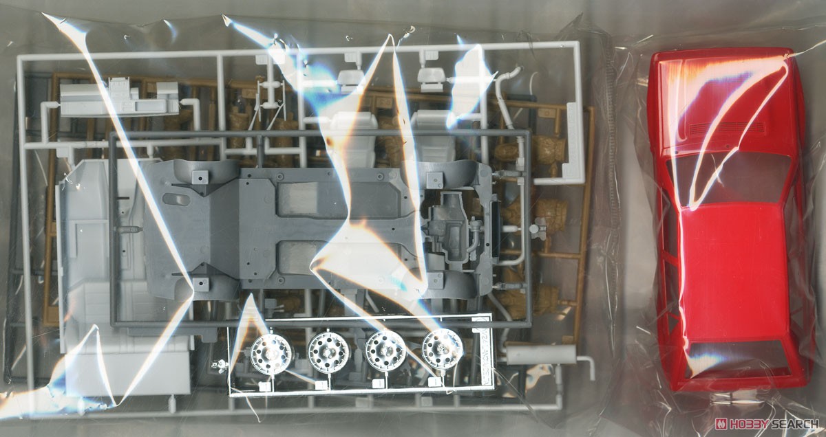 ランチア デルタHF インテグラーレ 16V `スキーバージョン` (プラモデル) 中身1