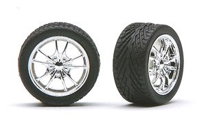 `M5&`s` Rims W/Tires Chrome (Set of 4) (Accessory)