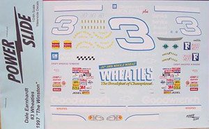 NASCAR シェビー モンテカルロ #3 デイル・アンハート 1997 (デカール)