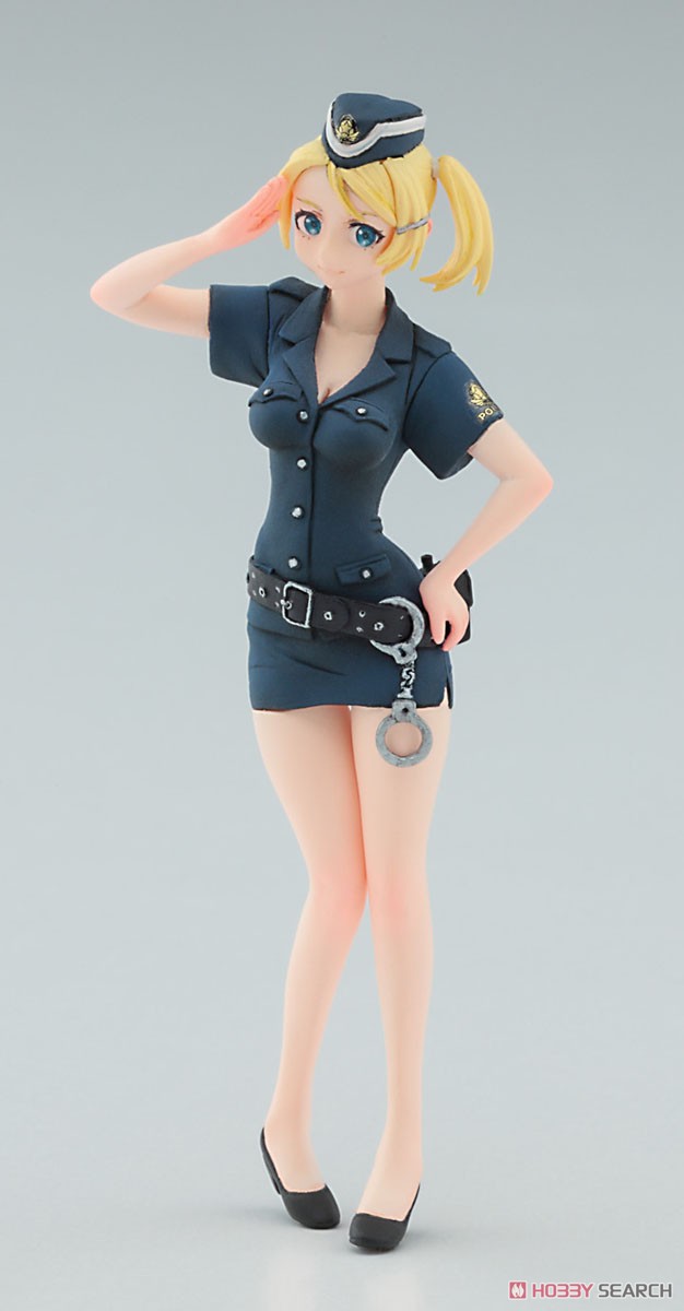 Egg Girls Collection No.07 `Amy McDonnell`(Police) w/Egg Plane Hughes 300 (Plastic model) Item picture3