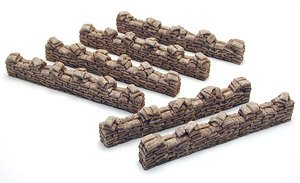1/35～1/72 サンドバッグ(土嚢)フェンス ストレートタイプ (プラモデル)