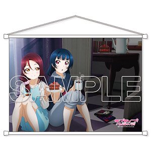 [Love Live! Sunshine!!] Cover Girl General Election B2 Tapestry Riko Sakurauchi & Yoshiko Tsushima (Anime Toy)