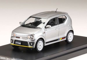 スズキアルトワークス (HA36S) 純正オプション装着車 スチールシルバーメタリック (ミニカー)