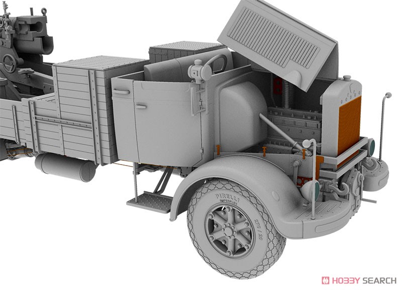 3Ro Italian Truck w/100mm 100/17 Howitzer (Plastic model) その他の画像16 Modal