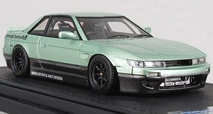 Rocket Bunny S13 V1 Green / Gray (Diecast Car)