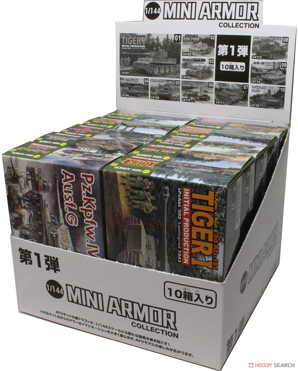 Mini Armor Series Box (Set of 10) (Plastic model) Other picture8