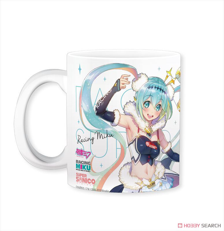 Hatsune Miku Racing Ver. 2018 Mug Cup Super Sonico Collaboration Ver.1 (Anime Toy) Item picture1