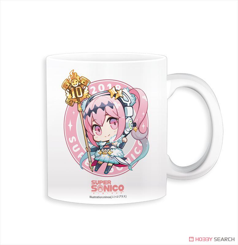 Hatsune Miku Racing Ver. 2018 Mug Cup Super Sonico Collaboration Ver.2 (Anime Toy) Item picture2