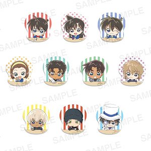 Detective Conan Clear Clip Badge Vol.3 (Set of 10) (Anime Toy)