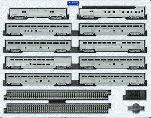 AT＆SF エル・キャピタン (10両セット) ★外国形モデル (鉄道模型)